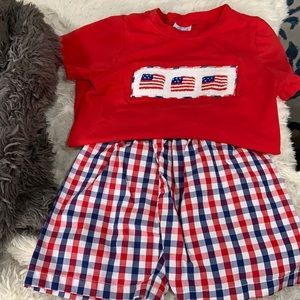 Patriotic set size 4T